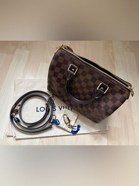Louis Vuitton Speedy 25 Damier Ebene